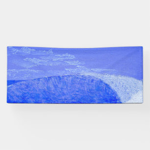 Bannière bleu océan