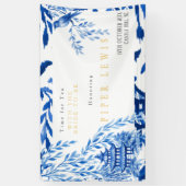 Bannière Bleue « Time for Tea with the Bride -to-b (Vertical)