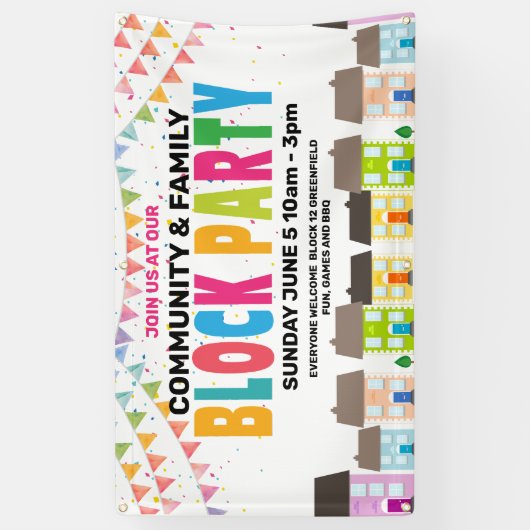 Bannière BLOC PARTY (Vertical)