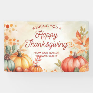 Bannière bon thanksgiving