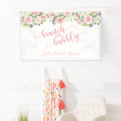 Bannière Brunch et Bubbly - Texte rose (En situation)