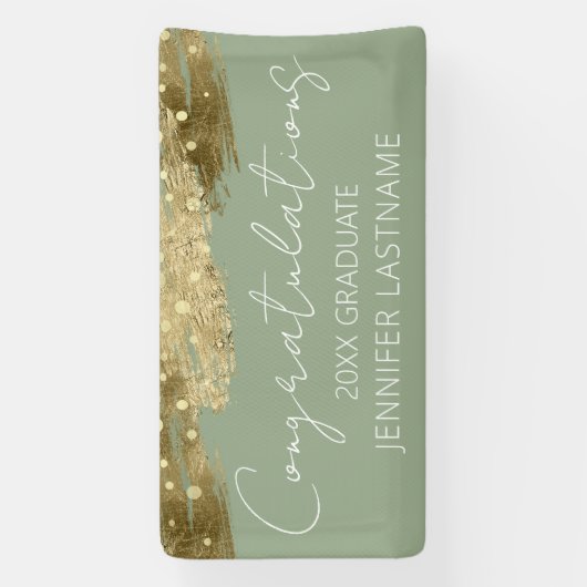 Bannière budgétaire du Parti de la graduation en o (Verticale)