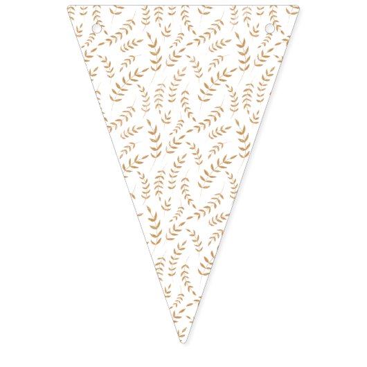 Bannière Bunting - Bienvenue bébé (Deuxième drapeau)