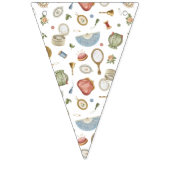 Bannière Bunting - Bienvenue bébé (Premier drapeau)