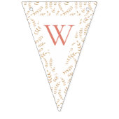 Bannière Bunting - Bienvenue bébé (Troisième drapeau)