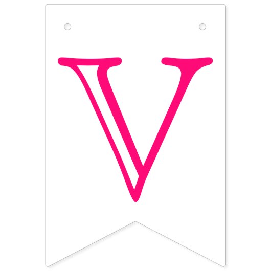 Bannière Bunting - Saint Valentin (Deuxième drapeau)