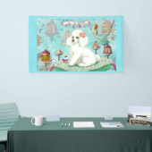 Bannière Cakes Cupcake White Poodle (Salon professionnel)