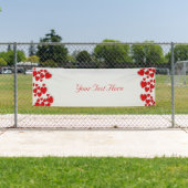 Bannière cardiaque personnalisée (En situation)