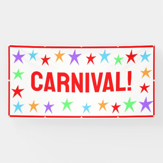 Bannière Carnaval brillant (Horizontal)