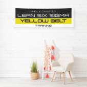 Bannière Ceinture Jaune "Bienvenue À L'Entraînemen (En situation)