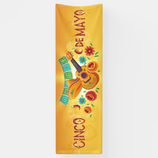 Bannière Cinco De Mayo (Vertical)
