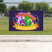 Bannière Cinco De Mayo (En situation)