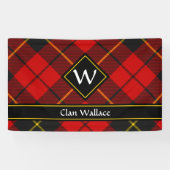 Bannière Clan Wallace Tartan (Horizontal)