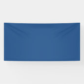 Bannière classique Royal Blue Wall ou Plafond (Horizontal)