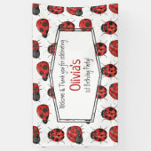 Bannière coccinelle féminine (Vertical)