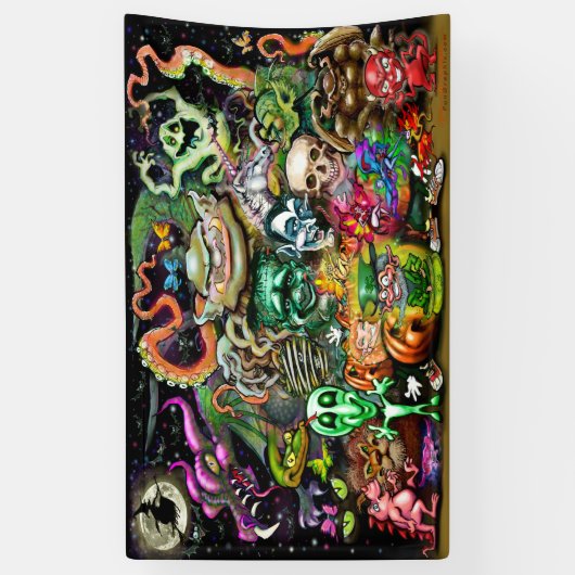 Bannière Créatures magiques (Vertical)