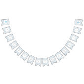 Bannière croisée bleue et argent (Tout)