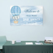Bannière d'accueil Blue Elephant Hot Air (Salon professionnel)