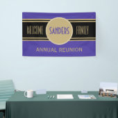 Bannière d'accueil de réunion de famille personnal (Salon professionnel)