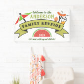 Bannière d'accueil de réunion familiale (En situation)