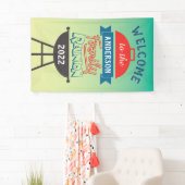 Bannière d'accueil de réunion familiale (En situation)