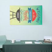 Bannière d'accueil de réunion familiale (Salon professionnel)