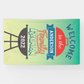 Bannière d'accueil de réunion familiale (Horizontal)