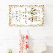 Bannière d'accueil Gold Party (En situation)