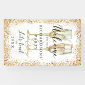 Bannière d'accueil Gold Party (Horizontal)