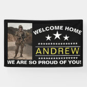 Bannière d'accueil militaire | Garde nationale de (Horizontal)