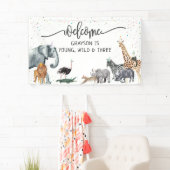 Bannière d'accueil pour animaux de fête simple mod (En situation)