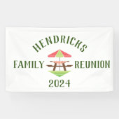 Bannière d'accueil pour la réunion familiale moder (Horizontal)