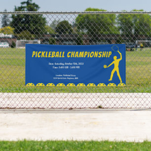 Bannière d'affichage des événements Pickleball Pas