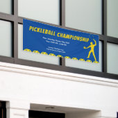 Bannière d'affichage des événements Pickleball Pas (Bâtiment extérieur)