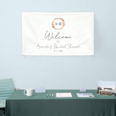 Bannière d'Affiche de bienvenue de Fête des mariée (Salon professionnel)