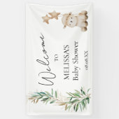 Bannière d'Affiche de bienvenue douce Petite Agnea (Vertical)