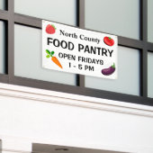 Bannière d'alimentation personnalisée (Bâtiment extérieur)
