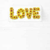 Bannière d'amour Tournesol (Insitu)