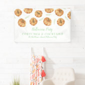 Bannière d'ananas tropical (En situation)