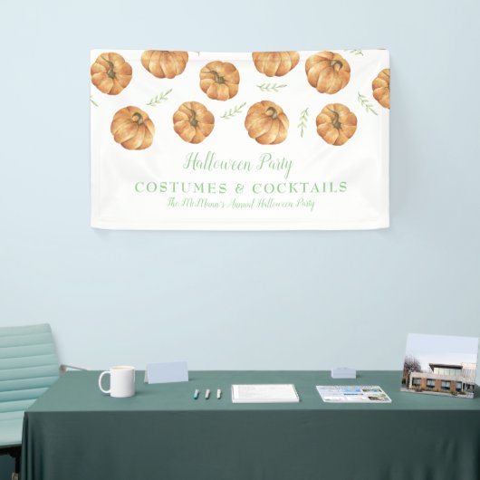 Bannière d'ananas tropical (Salon professionnel)