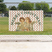 Bannière d'ANGES de JOYEUX NOËL AVEC le CANON (En situation)