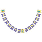 Bannière d'angle de lecture violet et jaune (Tout)