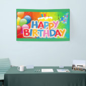Bannière d'anniversaire (Salon professionnel)