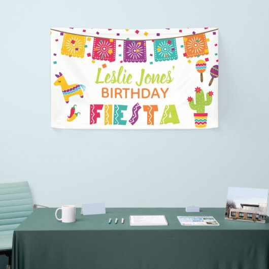 Bannière d'anniversaire - Arrière - plan blanc (Salon professionnel)