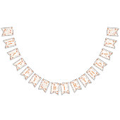 Bannière d'anniversaire citrouille Garland (Tout)