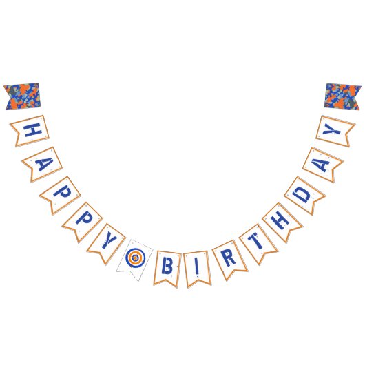 Bannière d'anniversaire Dart | Bannière du parti D (Tout)