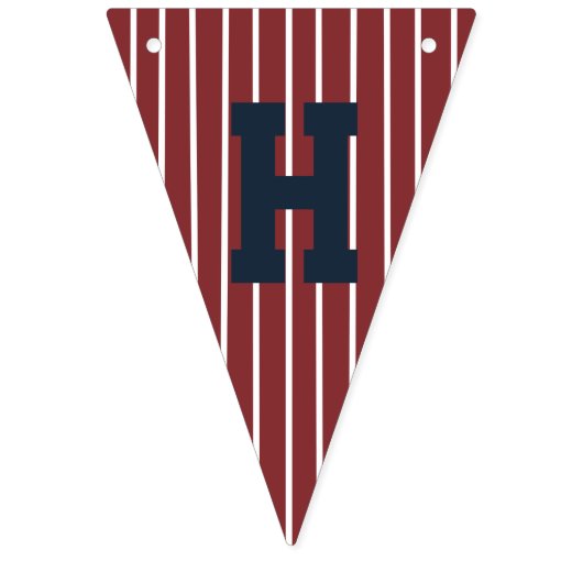 Bannière d'anniversaire de baseball (Deuxième drapeau)