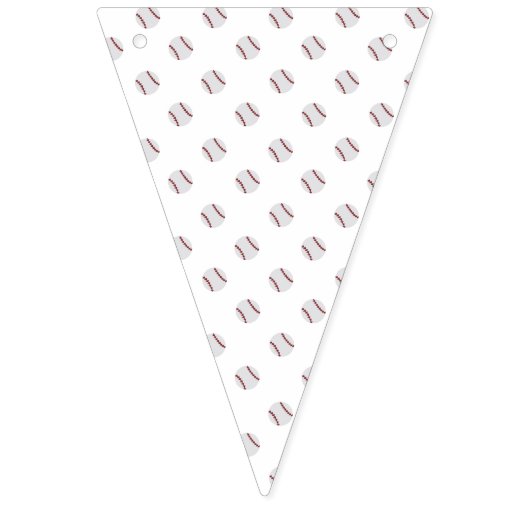 Bannière d'anniversaire de baseball (Premier drapeau)