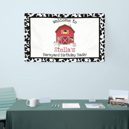 Bannière d'anniversaire de basse-cour ! (Salon professionnel)