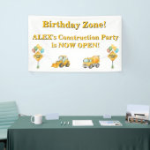 Bannière d'anniversaire de construction | Zone d'a (Salon professionnel)
